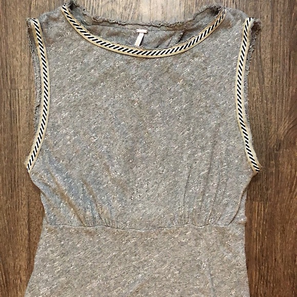 💕HOST PICK💕Free People Grey Cut Out Maxi Dress - Picture 5 of 15